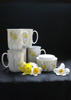 Block Spal by Mary Lou Goertzen Daffodil Coffee Mug
