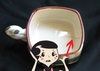 Blair Pottery Gay Plaid:  Serving Set
